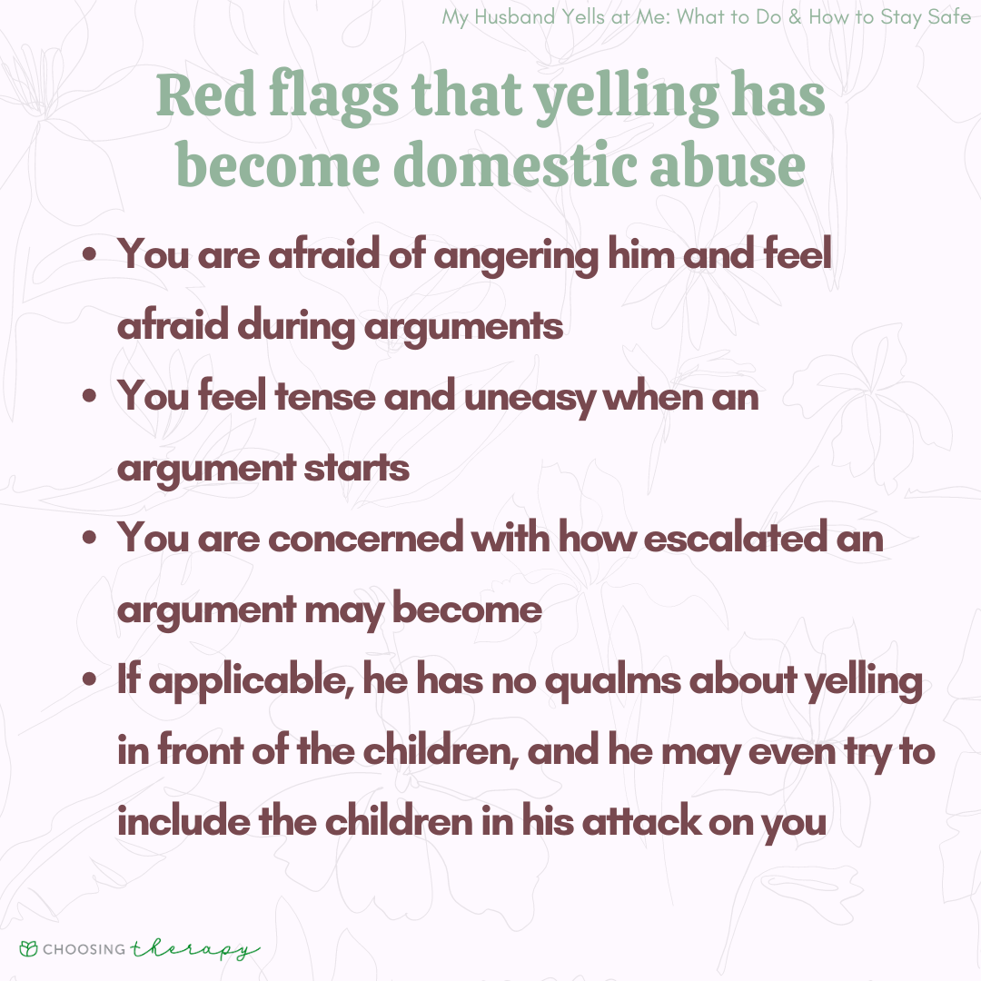 Why Does My Husband Yell at Me?