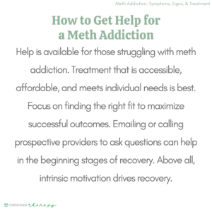 Help for Meth Addiction