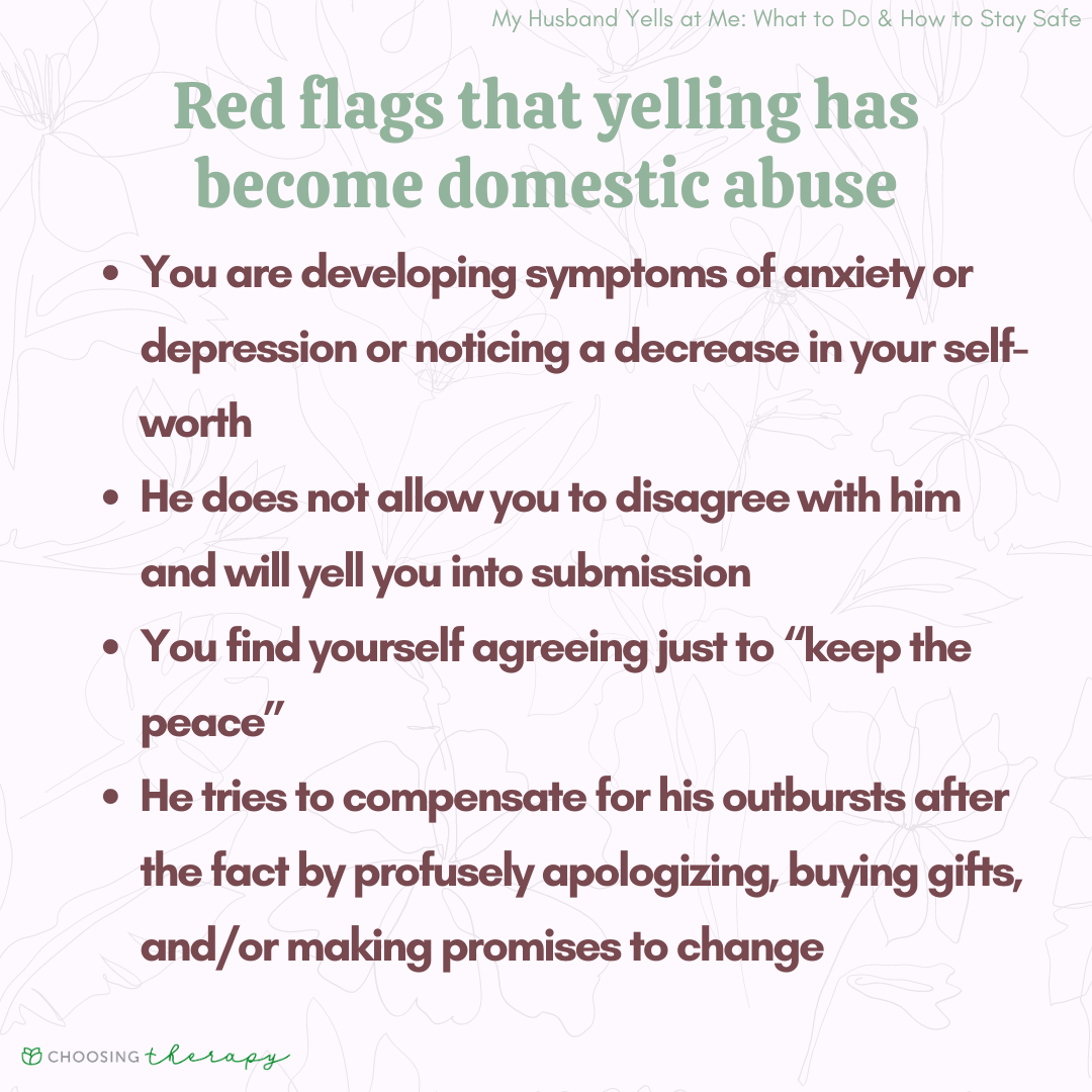 Why Does My Husband Yell at Me?
