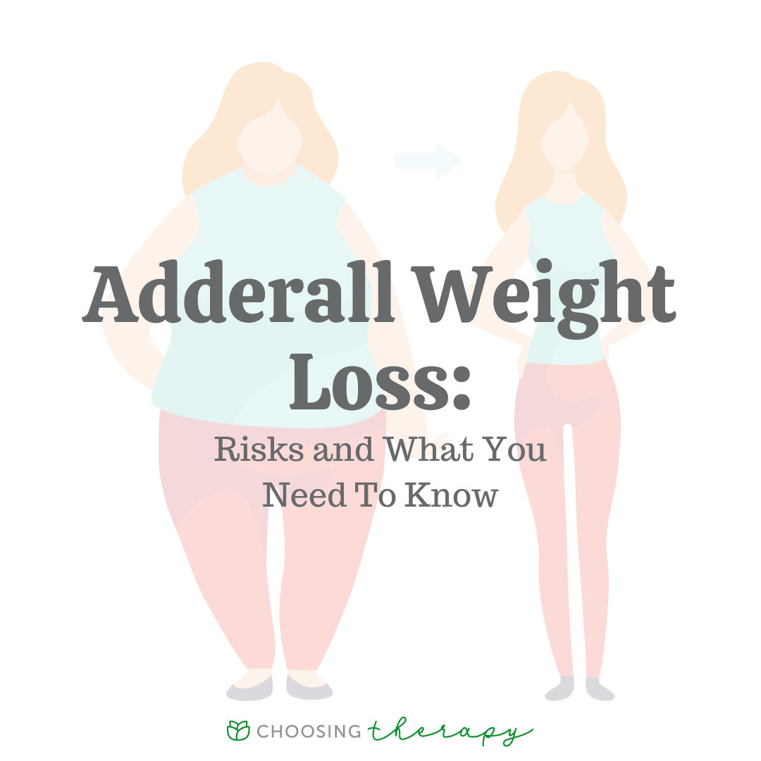 Can Adderall Cause Weight Loss