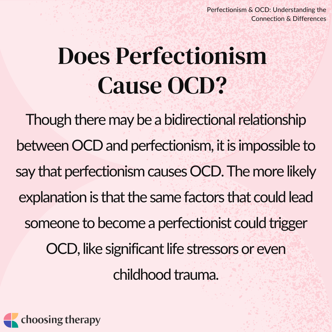 Does Perfectionism Cause OCD