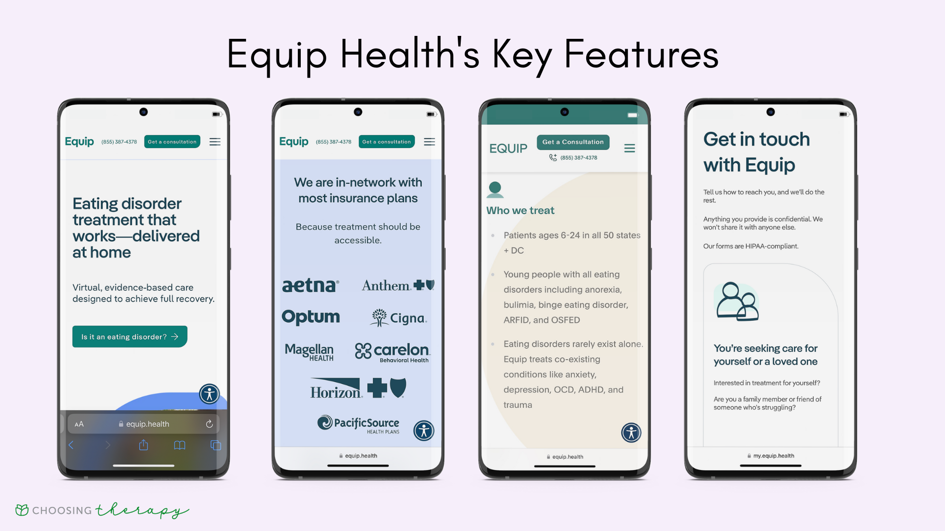 Equip Health Online Eating Disorder Therapy Review 2023