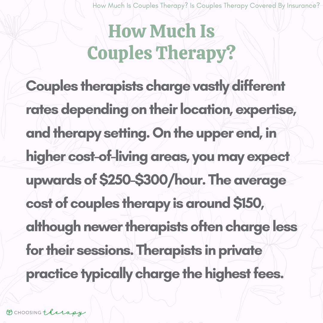 How Much Is Couples Therapy How Much Is Couples Therapy