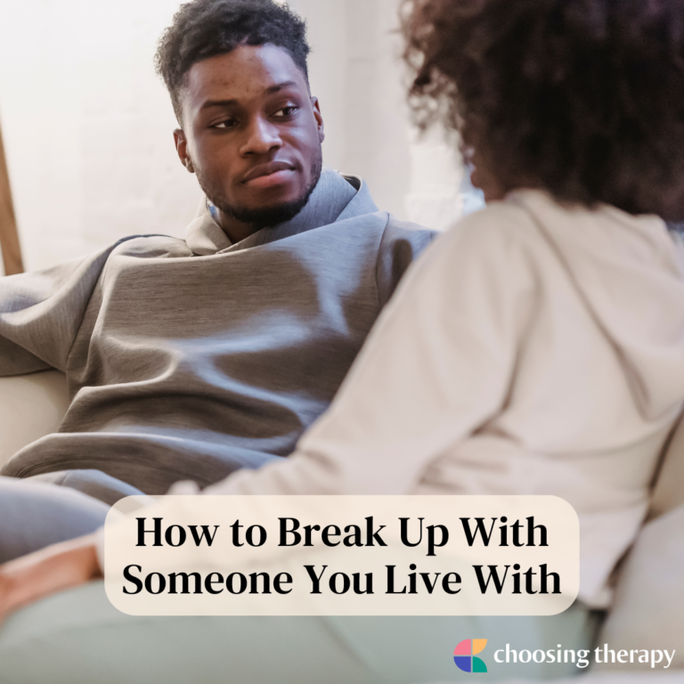 How to Break Up With Someone You Live With