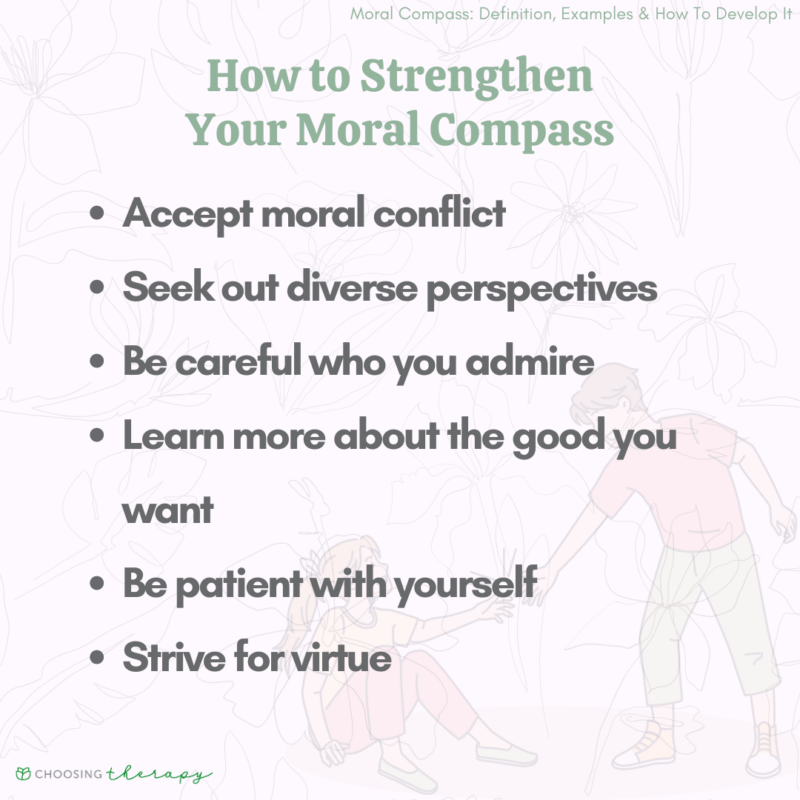 Moral compass definition examples
