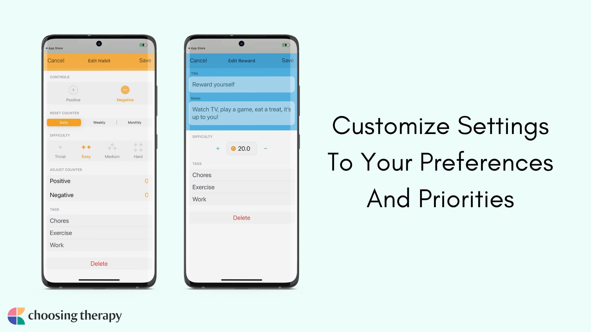 Image of Customize Settings To Your Preferences And Priorities