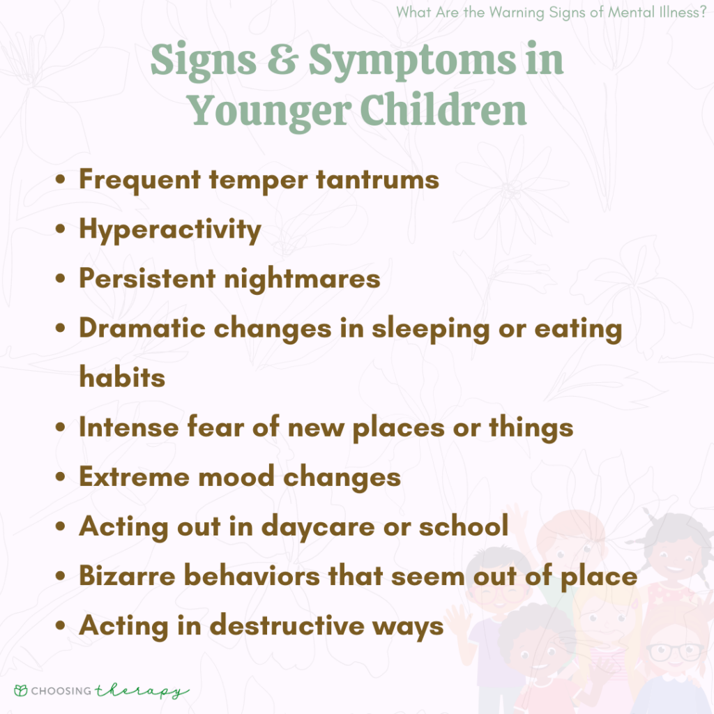 How To Identify The Warning Signs Of Mental Illness