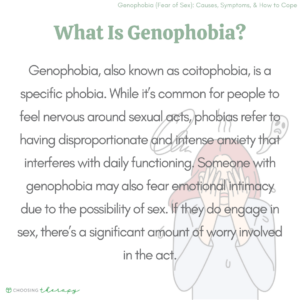 Genophobia: Understanding the Fear of Sex & Sexual Intimacy