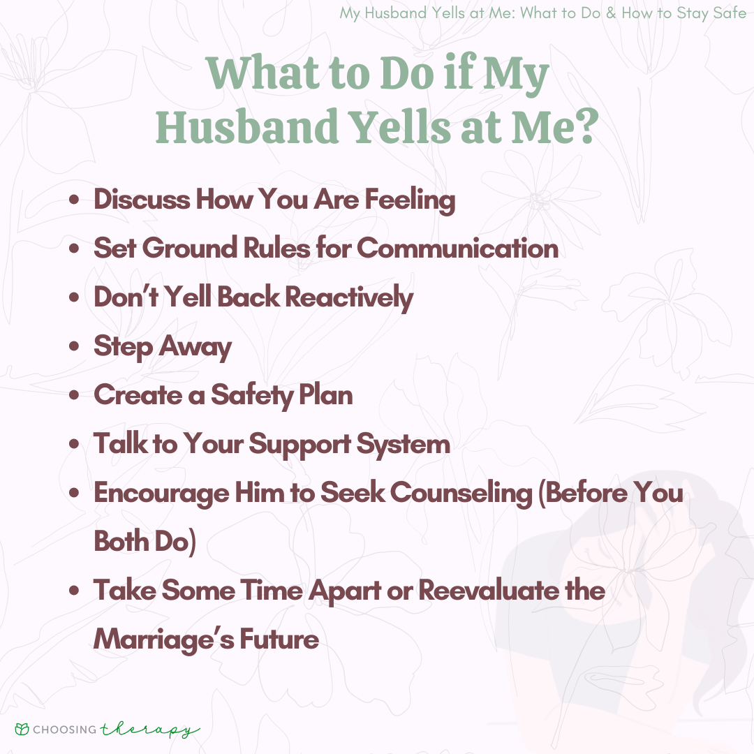 Why Does My Husband Yell at Me?
