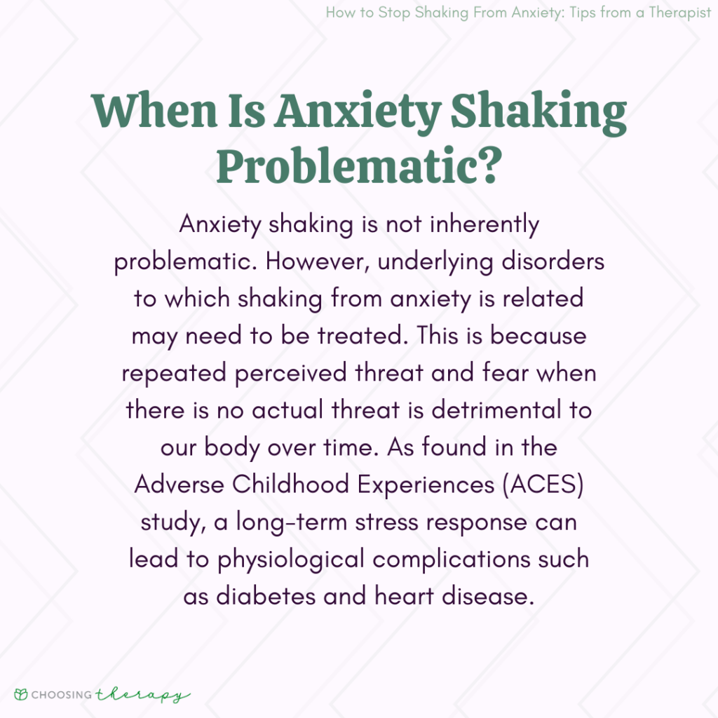 5 Strategies for How to Stop Shaking From Anxiety