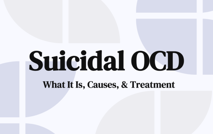 Suicidal OCD