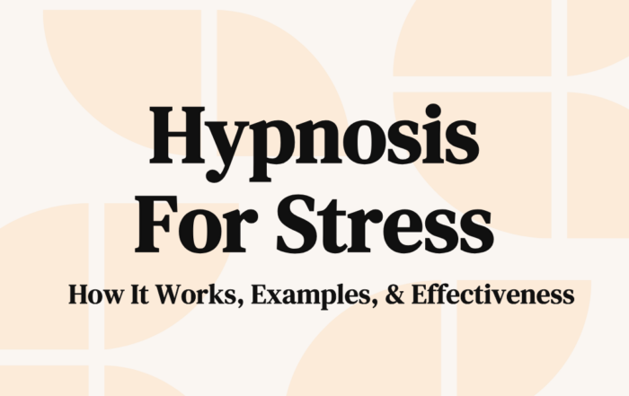 Hypnosis for Stress