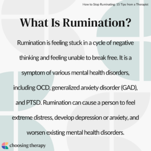 What Is Rumination?