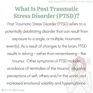 What Is Post Traumatic Stress Disorder (PTSD)?
