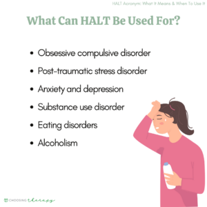 What Can HALT Be Used For?