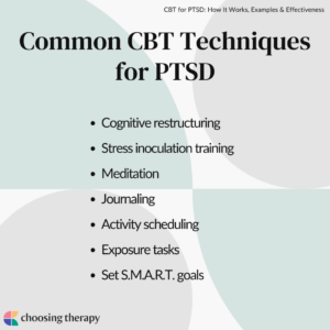 Common CBT Techniques for PTSD