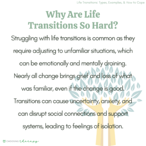 Why Are Life Transitions So Hard?