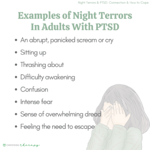 Examples of Night Terrors in Adults With PTSD