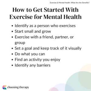 How to Get Started With Exercise for Mental Health