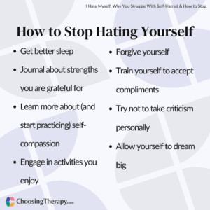How to Stop Hating Yourself