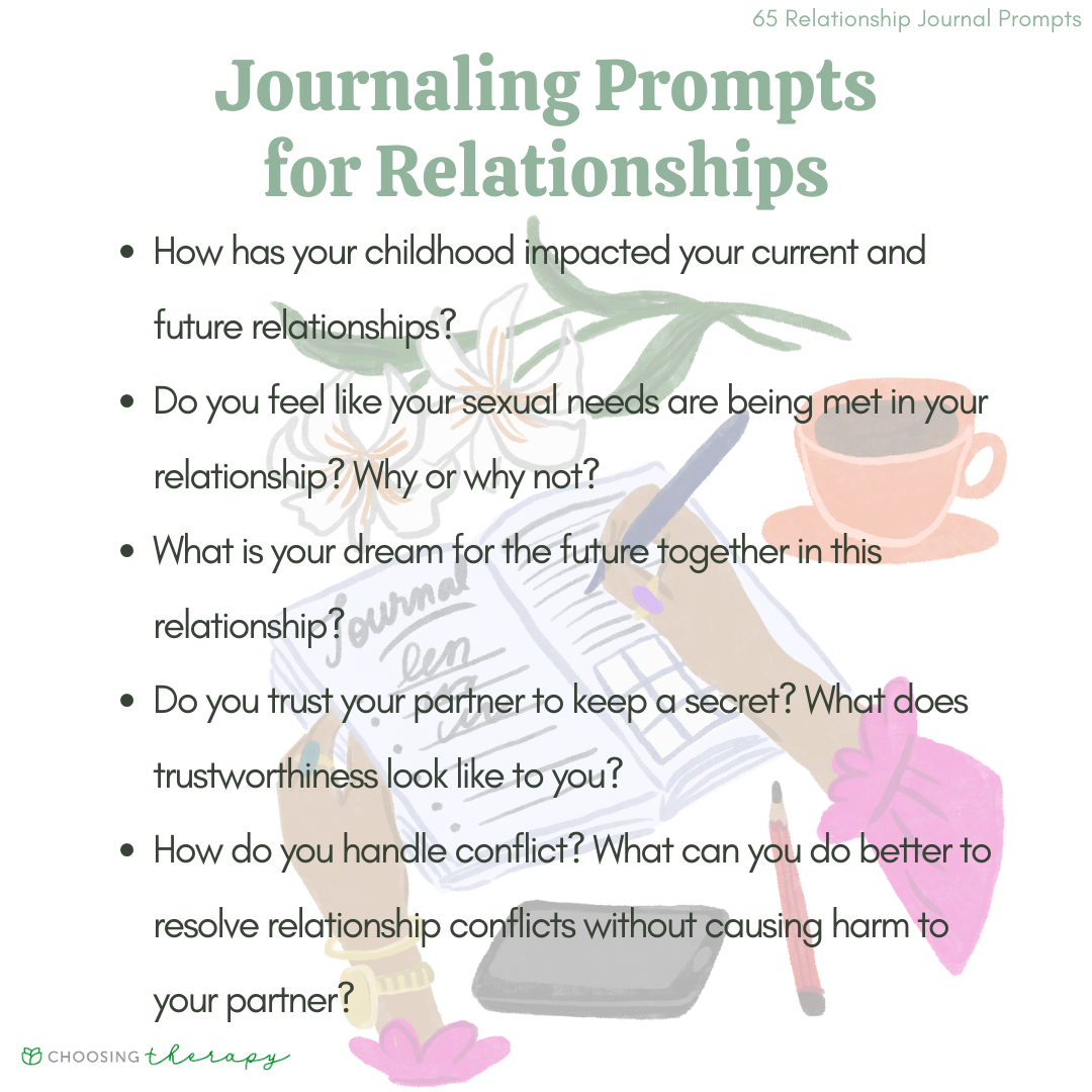 65 Relationship Journal Prompts