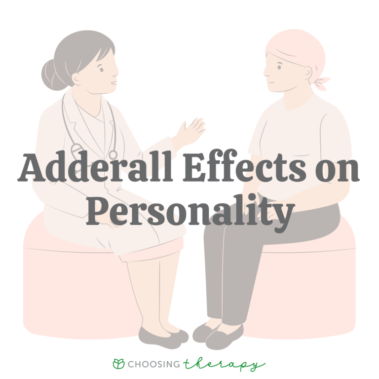 Adderall Effects on Personality