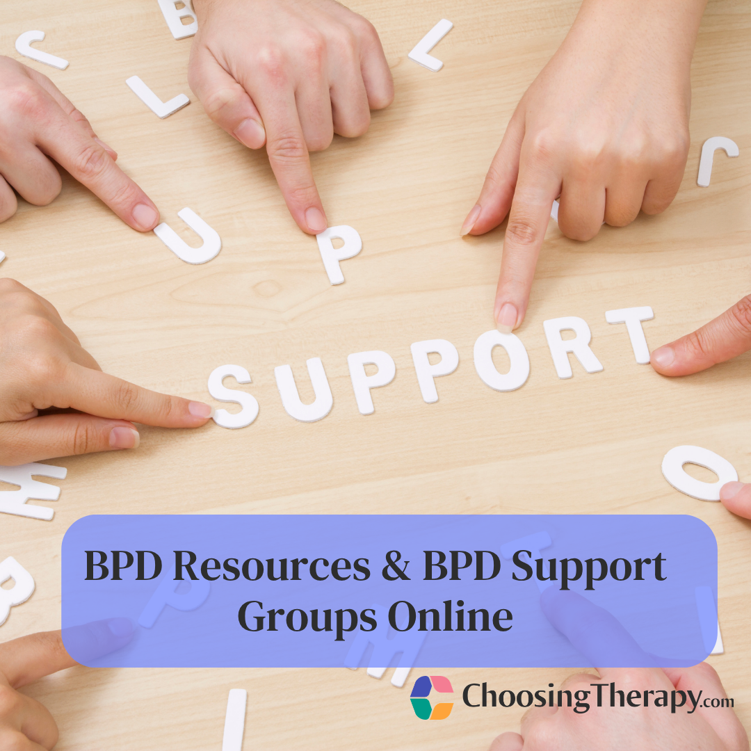 BPD Resources & BPD Support Groups Online