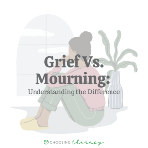 Grief Vs. Mourning Understanding the Difference