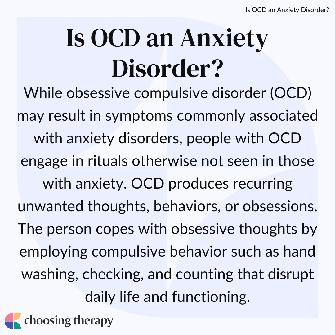 Is OCD an Anxiety Disorder