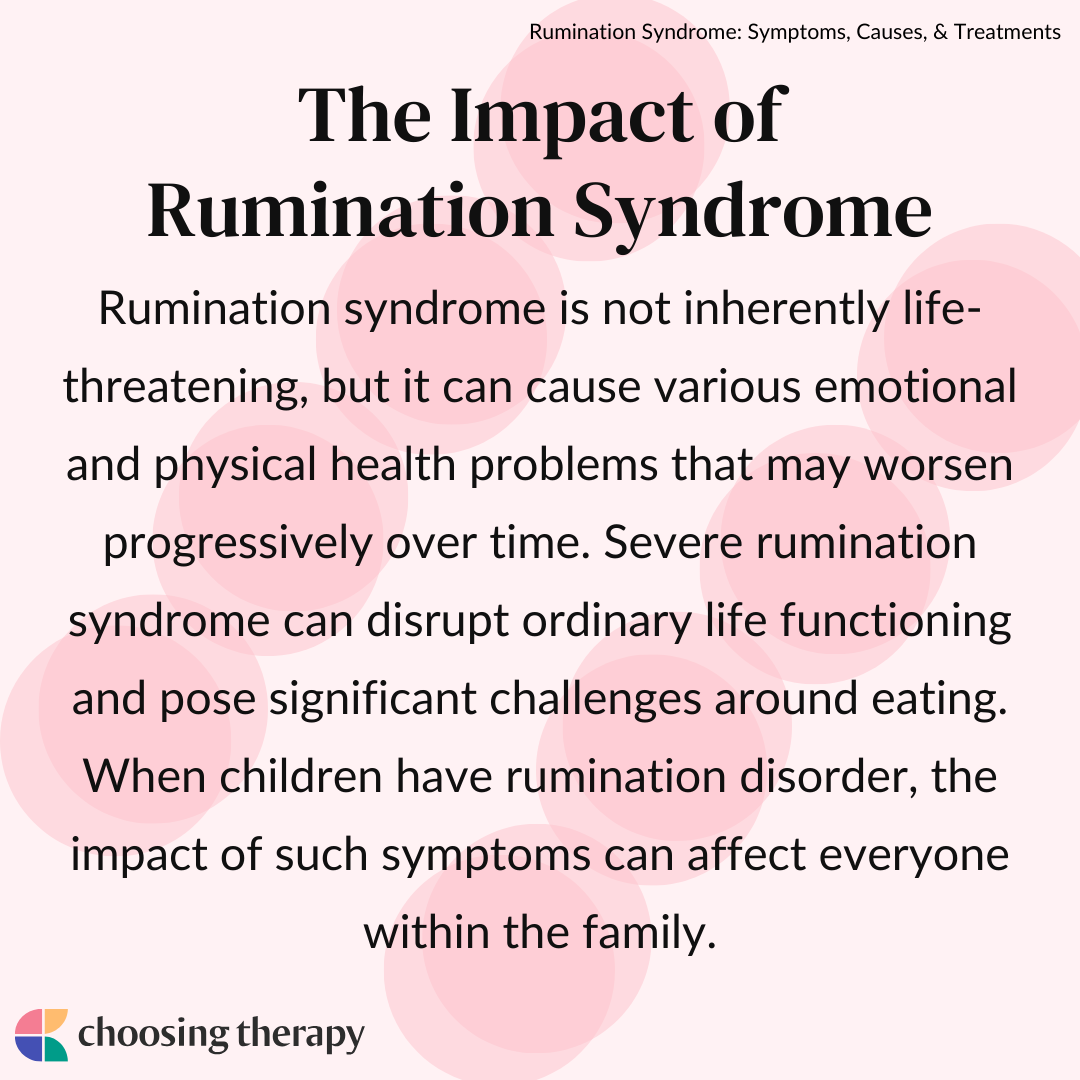 The Impact of Rumination Syndrome