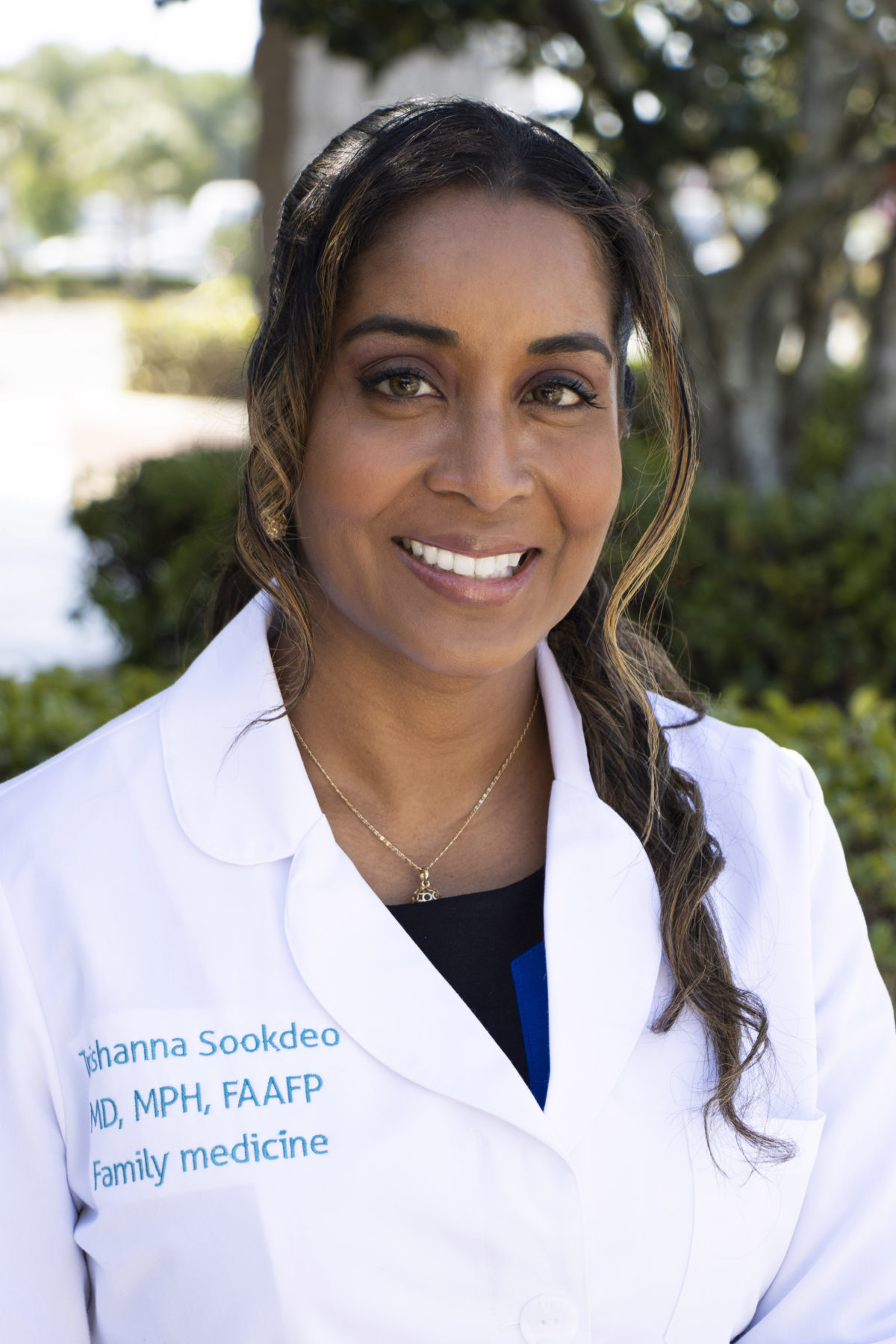 Headshot of Trishanna Sookdeo, MD, MPH, FAAFP