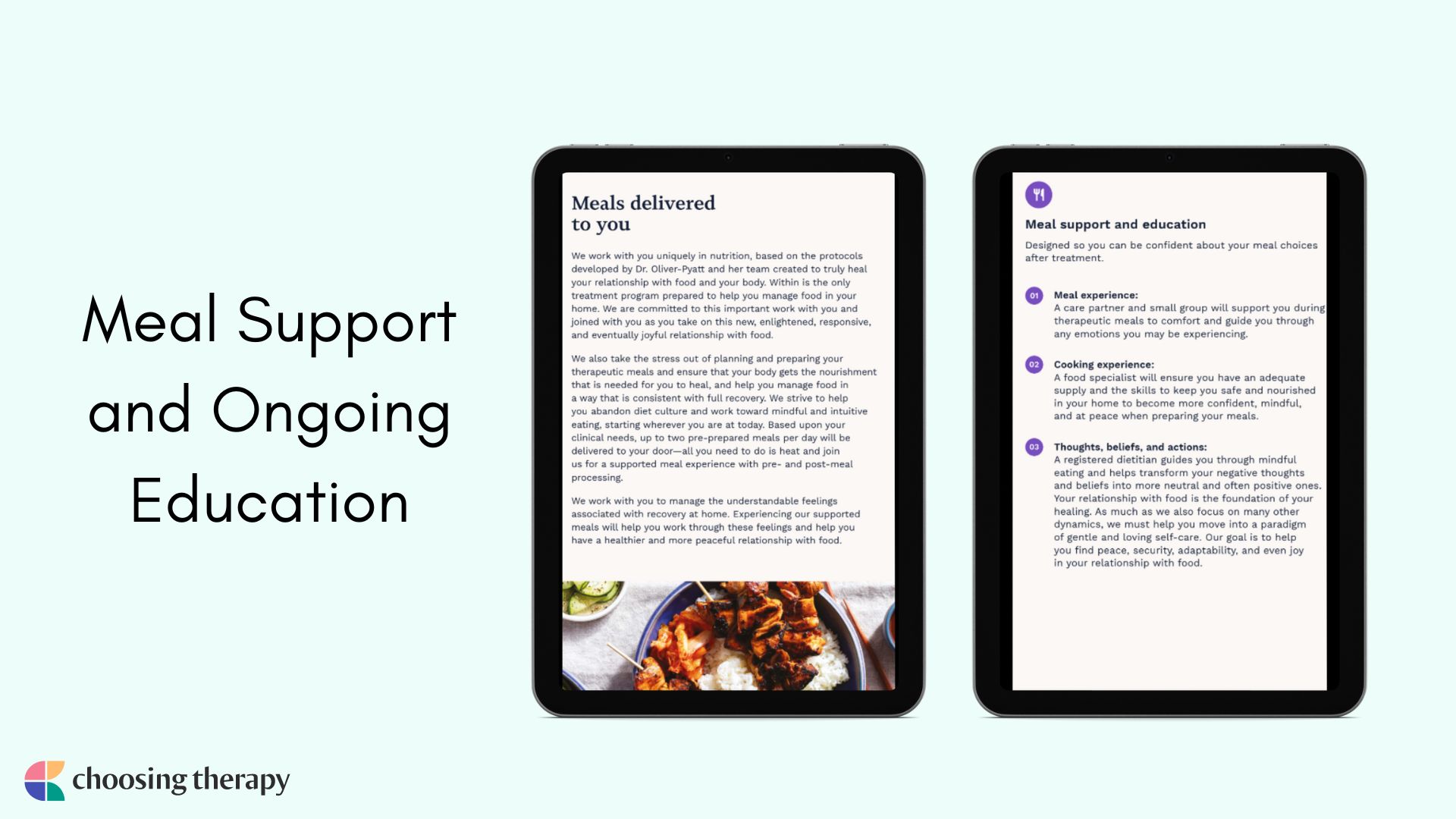 Image of Meal Support and Ongoing Education