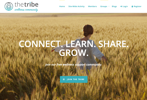Therapy Tribe mainpage