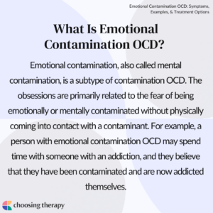 What Is Emotional Contamination OCD?