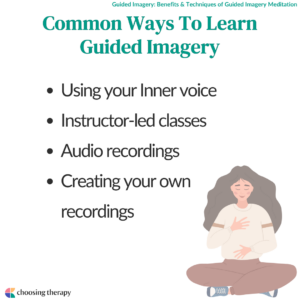 Common ways to learn guided imagery