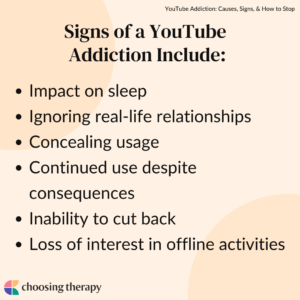 Signs of a YouTube Addiction 