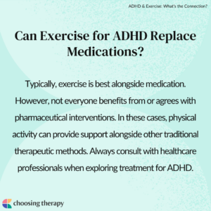 Can Exercise Replace ADHD Medications?