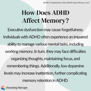 How Does ADHD Affect Memory?