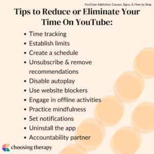 Tips to Reduce or Eliminate Your Time on YouTube: