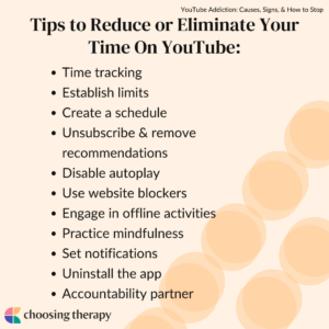 Less Youtube Time How to Stop Watching YouTube: Overcoming Addiction