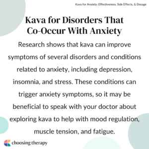 Kava for Disorders That Co-Occur With Anxiety