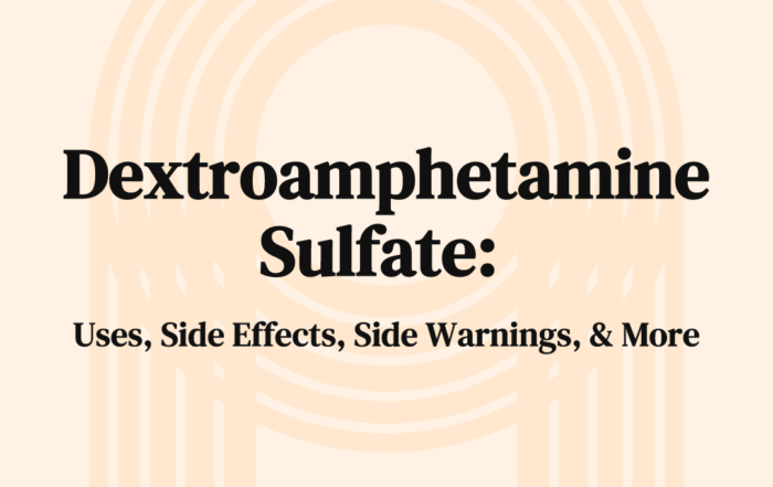 Dextroamphetamine Sulfate Uses, Side Warnings, & More (1)