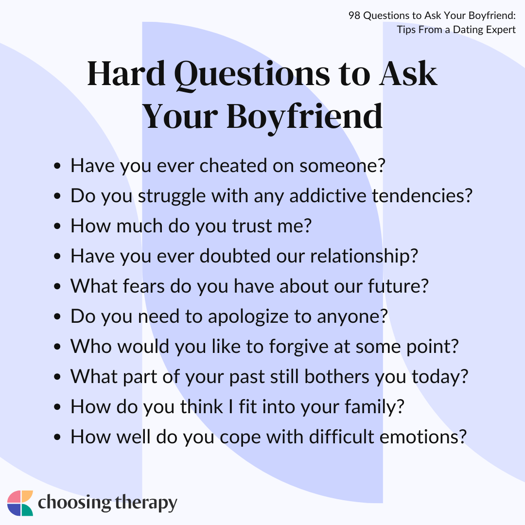 Deep Questions to Ask Your Boyfriend: Tips From a Dating Expert