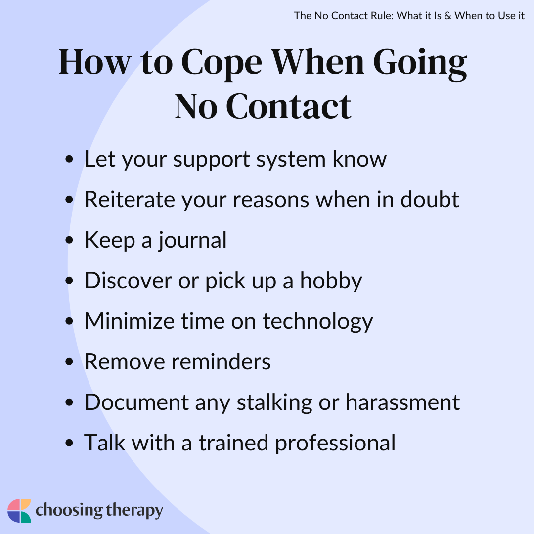 What Is The No Contact Rule 
