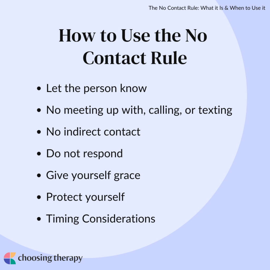 What Is The No Contact Rule what-is-the-no-contact-rule