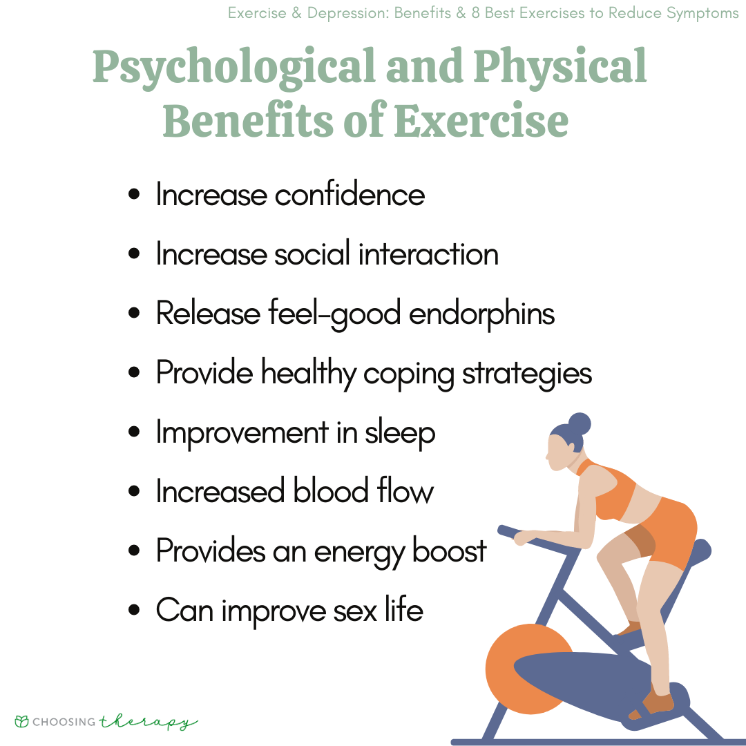 8 Exercises for Depression