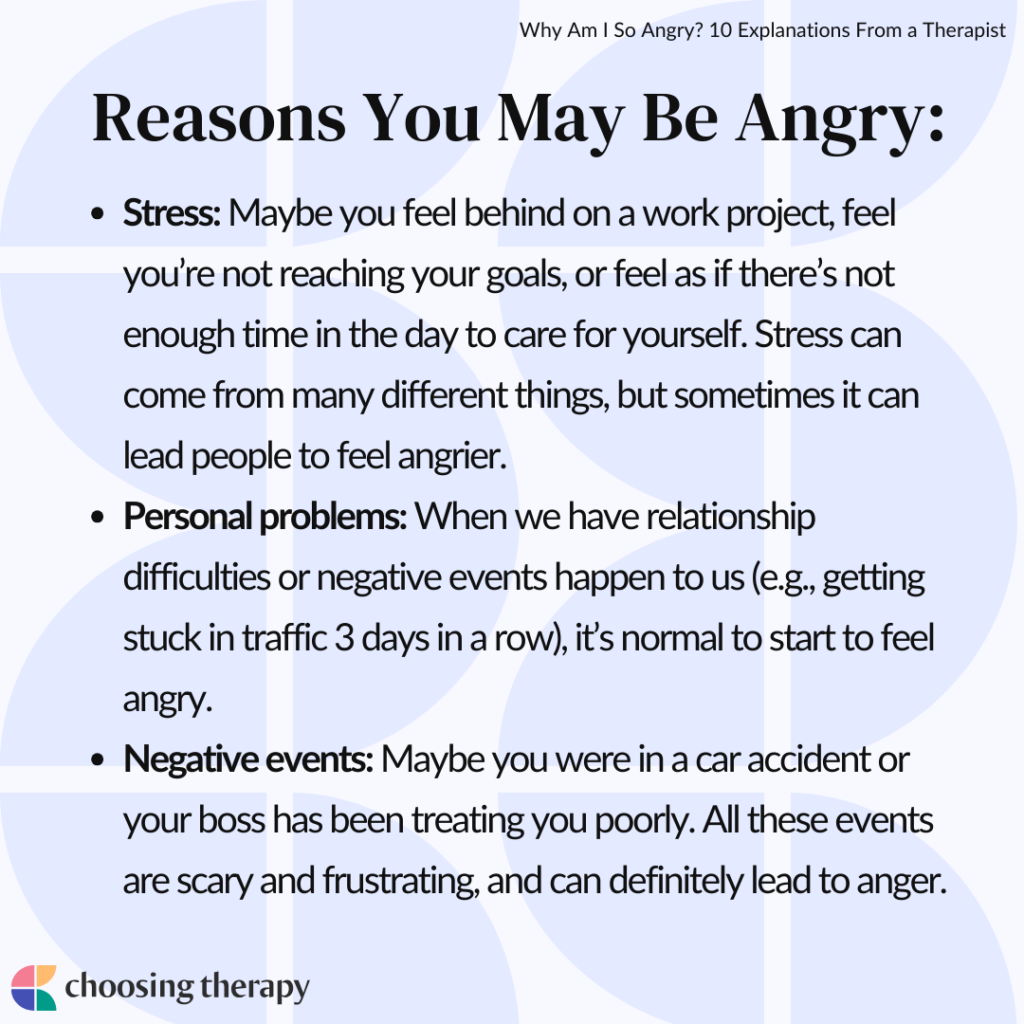 10 Ways to Stop Being Angry All the Time
