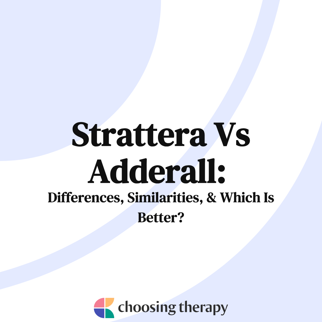 Strattera Vs Adderall Understanding