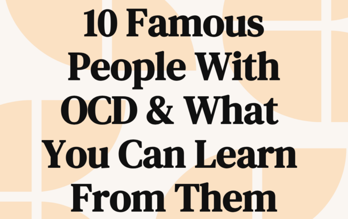 famous people with ocd