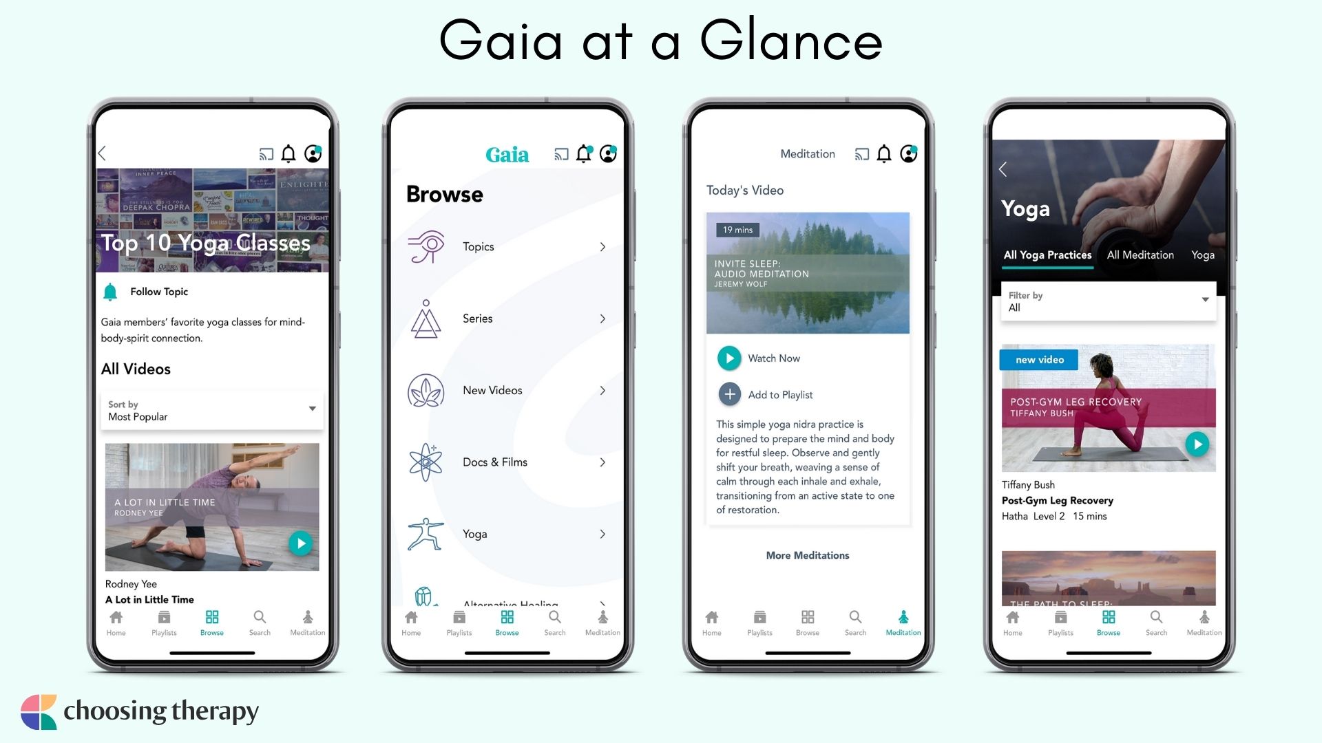 Gaia Yoga App Review 2024
